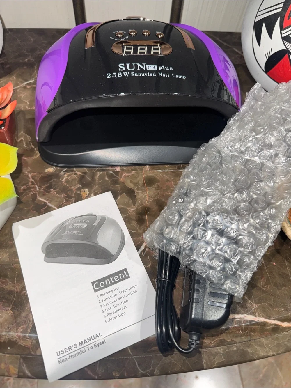 SUN 2-in-1 LED/UV Nail Lamp